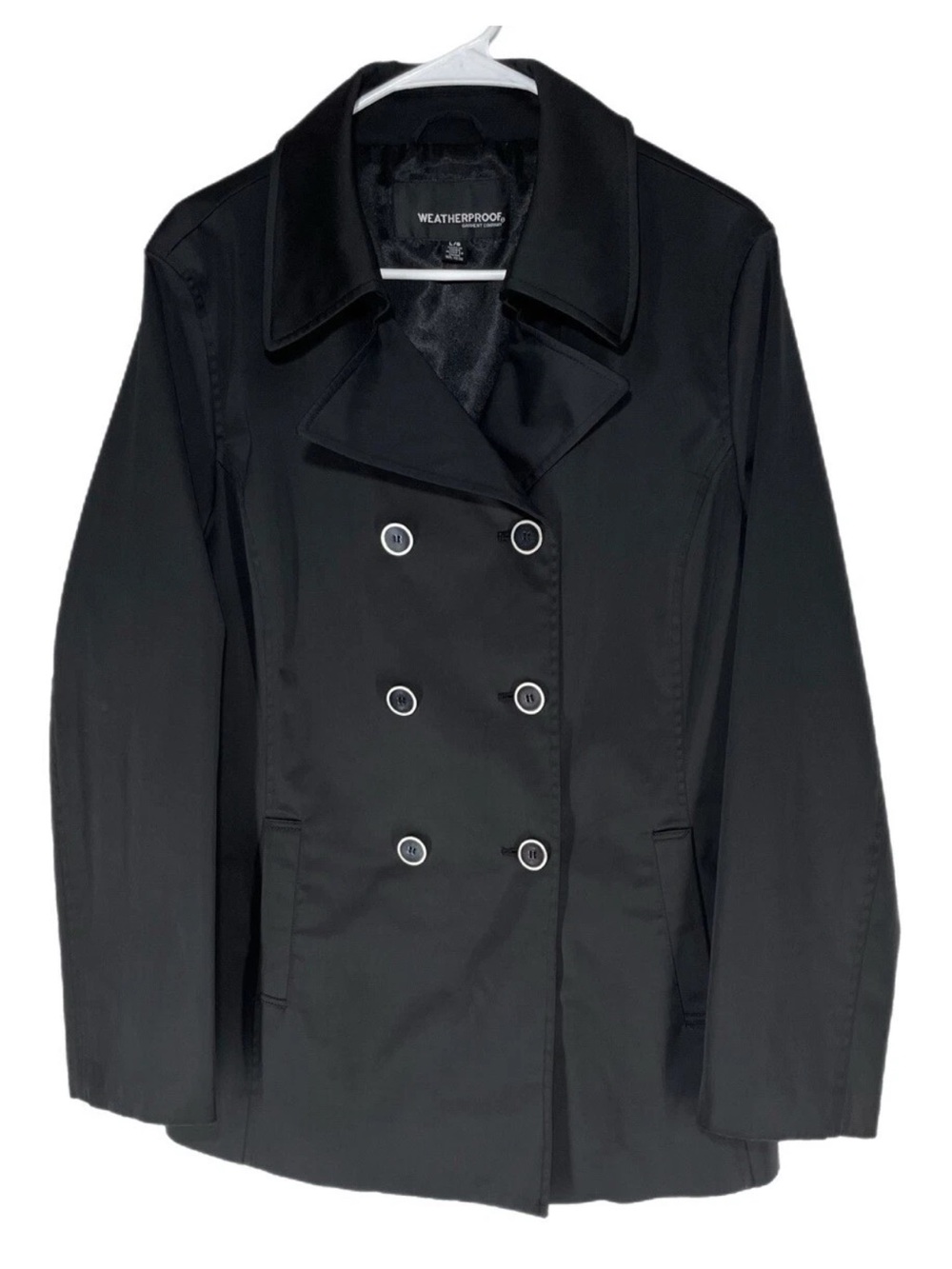 Weatherproof Garment Company Double Breasted Jacket Women’s Size Large